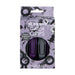 Front view of Framar Oh My Goth Gator Grips packaging showing the rubberised hair clips