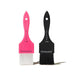 Set of two Framar Power Painter brushes in Pink and Black featuring AccuSoft bristles