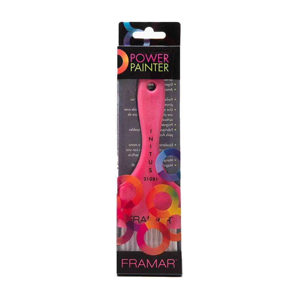 Framar Power Painter professional hair colour brush in retail packaging for Australian salons