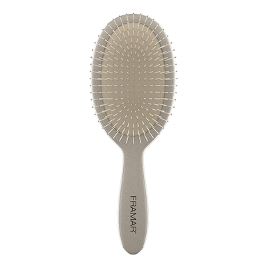 Framar Sage Detangle Brush Birch edition front view on white background for Australian hair salons