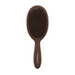 Framar Terra Detangle Brush in Earth Brown professional wheat fibre brush front view