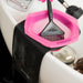 Framar Toning Tub sleeve holding a pink Framar colour bowl and tint brush at the shampoo basin