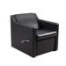 Frenciss professional black vinyl shampoo lounge seat for hair salons