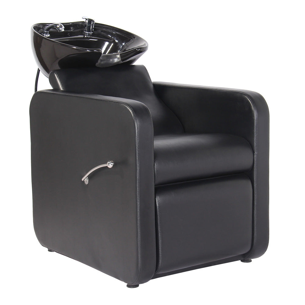 Black professional shampoo unit for Australian hair salons