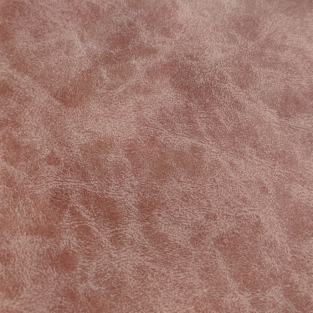 Close up of desert rose industrial grade vinyl upholstery