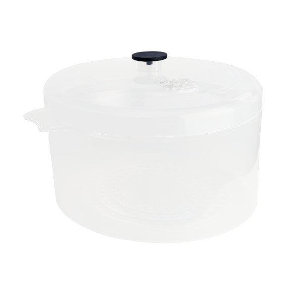 Clear plastic steam chamber and lid for Joiken mini hot towel steamer