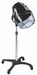 Joiken Acrobat 2 Speed Pedestal Hair Dryer in Black featuring a 4-star mobile base and Italian-made dome