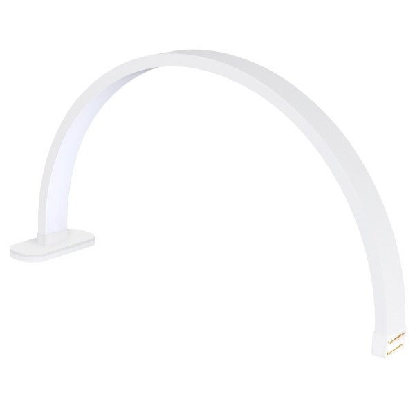 Minimalist white Joiken Arch LED beauty lamp suitable for professional manicure stations