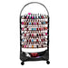 132 bottle capacity nail polish trolley with wheels for Australian beauty salons