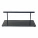 Joiken block footrest in black with floor-mounted design