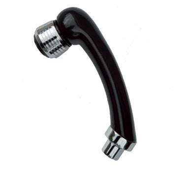 oiken professional dual spray handshower in black and chrome for salon shampoo basins