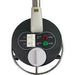 Black control panel interface showing separate vapor and ozone toggle switches