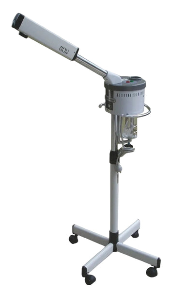 Joiken facial steamer with ozone on mobile stand for professional salon use