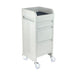 White Joiken Fusion professional trolley with clear castor wheels
