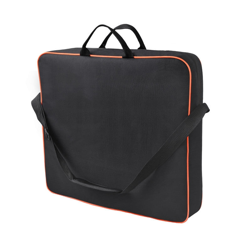 Black padded carrying bag for the Joiken Goddess LED ring light kit