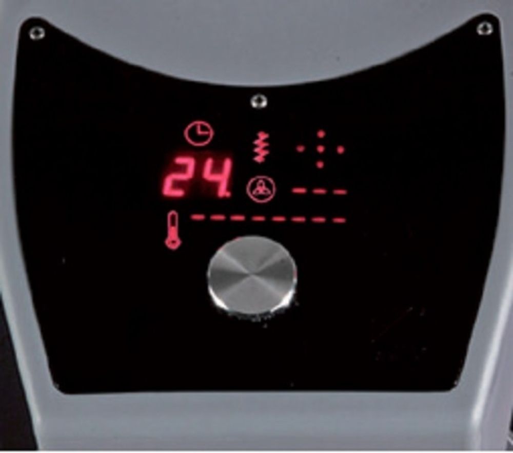 Control Panel View of Joiken Hi-Speed pedestal hair processor 