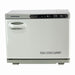 Front view of Joiken white professional hot and cold towel warmer and cooler for salons