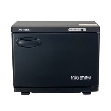 Compact Joiken hot towel cabinet shown from the front