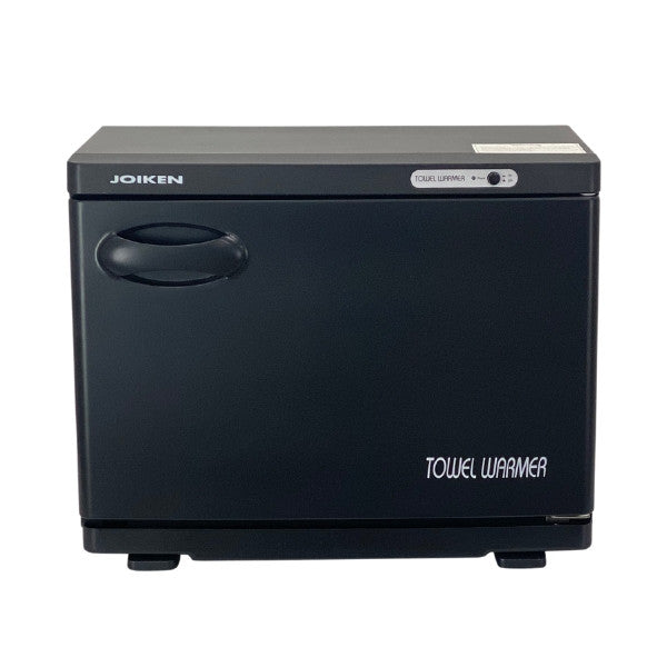 Compact Joiken hot towel cabinet shown from the front