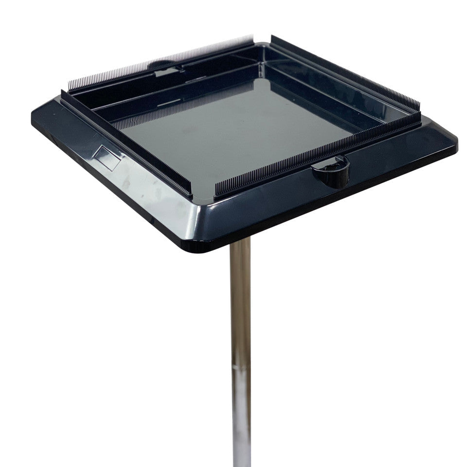 Side profile of the durable ABS plastic tray for the Joiken Pulsar hair extension workstation