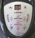 Detailed view of the Joiken VL603 Heat Master digital control panel showing timer and heat settings