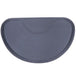 Overhead view showing the semi circular shape of the Karma 90cm x 150cm hairdressing mat