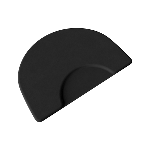 Overhead view of the Karma anti-fatigue mat highlighting the 15mm thick cushioned professional surface