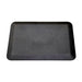 Black square anti-fatigue salon mat for professional salon and barber use