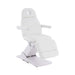 White Karma Dunedin premium electric treatment table with antimicrobial vinyl for clinics