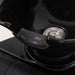 Interior of the Karma Flemington shampoo basin featuring a comfortable neck rest and stainless steel drain