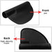 Side profile showing the thickness and high density foam of the Karma hairdressing mat