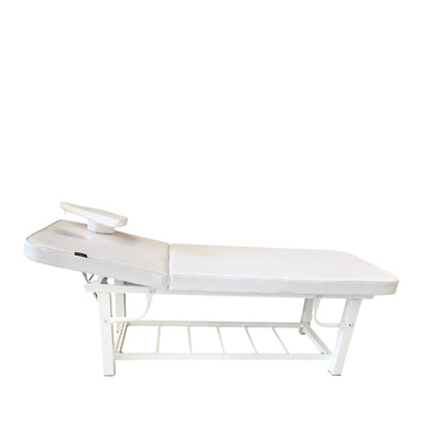 White professional beauty bed for Australian massage and beauty clinics