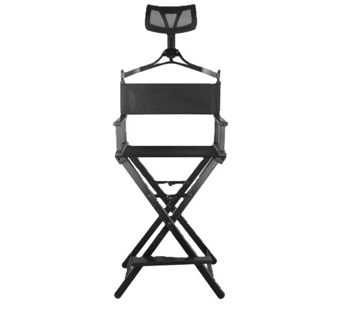 Karma Rossmore portable professional makeup chair with aluminium frame for beauty and makeup artists