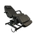 Karma Rotorua black electric beauty bed with 3-motor system for height and tilt adjustment