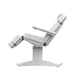 Karma Stratford medical-grade white beauty bed with high-stability column base and adjustable headrest