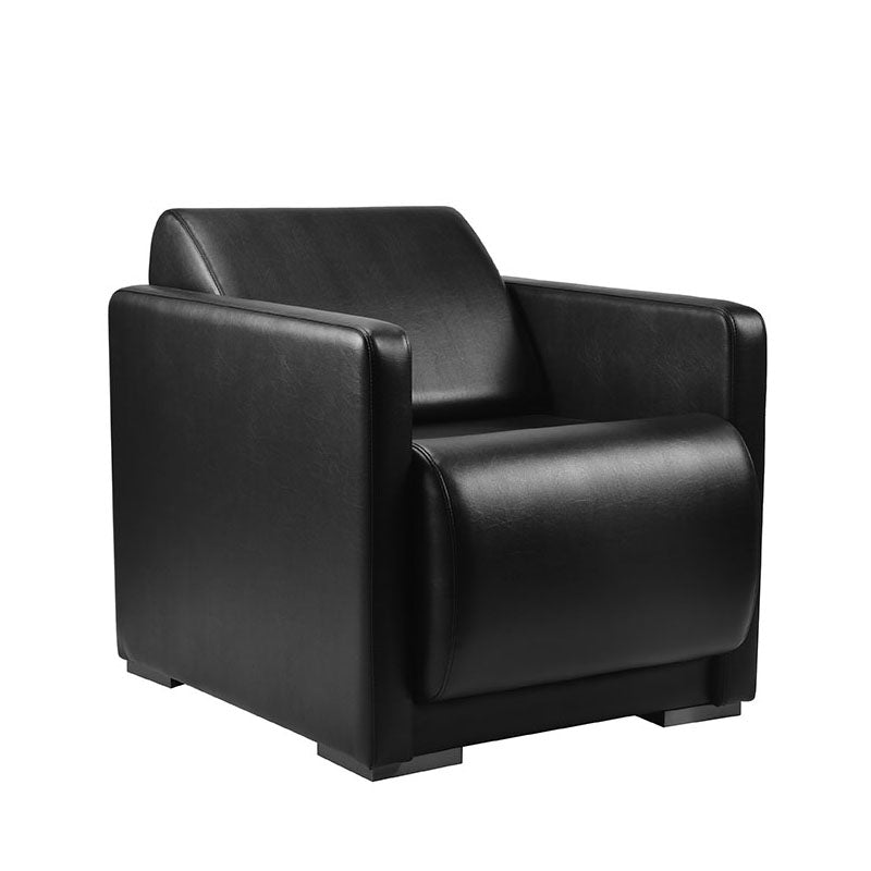 Ergonomic seat design of Kelly professional shampoo unit