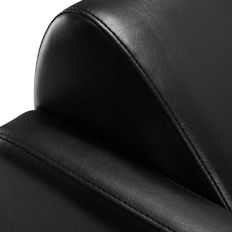 Industrial grade vinyl upholstery on Kelly shampoo unit