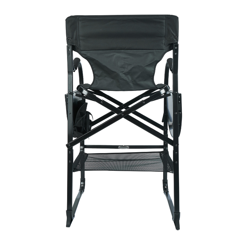 Foldable professional makeup chair with durable aluminum frame