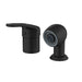 Matte black KSHE basin mixer set designed for professional Australian hair salons