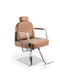 Desert rose brow reclining styling chair front view