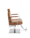 Desert rose beauty chair with reclining backrest