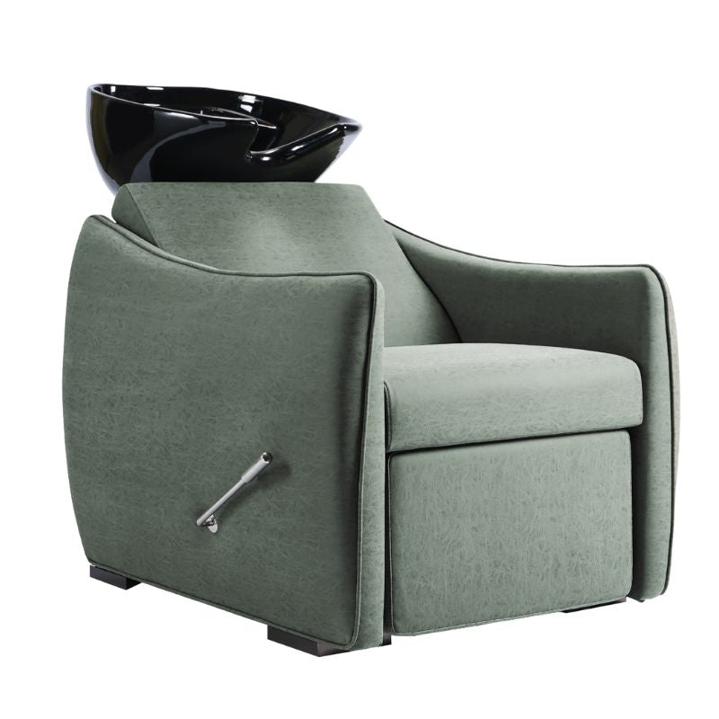 Agave green Leesa shampoo unit for modern Australian hair salons