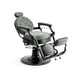 Reclining agave barber chair designed for professional barbershops