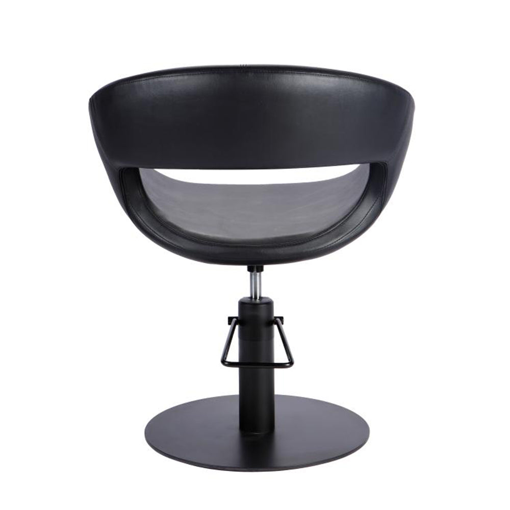 Mia professional styling chair with multiple salon base options for Australian salons