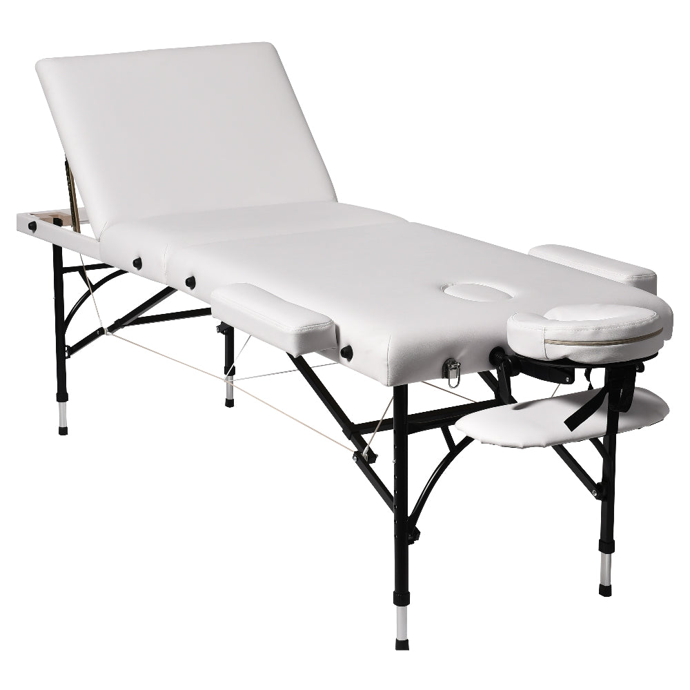 White portable massage table EP2030 suitable for beauty clinics