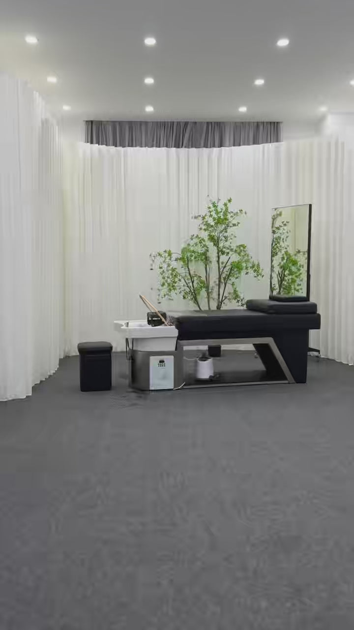 Karma Japanese Hair Spa in Black Operating Video