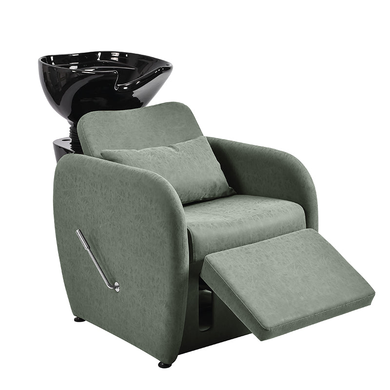 Agave Violeta shampoo unit reclined for hair washing services