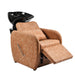 Desert Violeta salon shampoo unit with reclined footrest